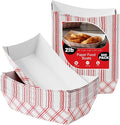 Paper Food Trays Boats | 2 Lb. by Houzzkingzusa