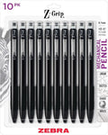 Zebra Pen, Z-Grip Mechanical Pencil, Comfort Grip, 0.7mm Lead, #2 HB, Pre-Loaded by ZebraPen