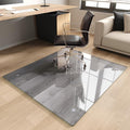 Tempered Glass Office Chair Mat, Scratch Resistant, Rounded Corners & Polished by MYSUNORIA