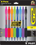 Pilot G2 Pens, Premium Refillable And Retractable Gel Ink Pens Fine Point by PilotCorporationofAmerica