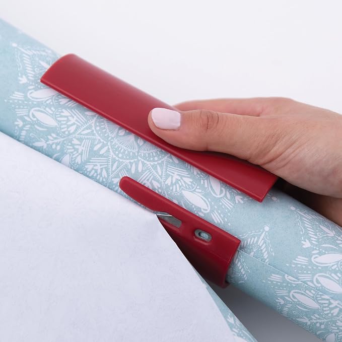 Little ELF Wrapping Paper Cutter | Red Christmas Gift Wrap Cutter | As seen on - Image 2