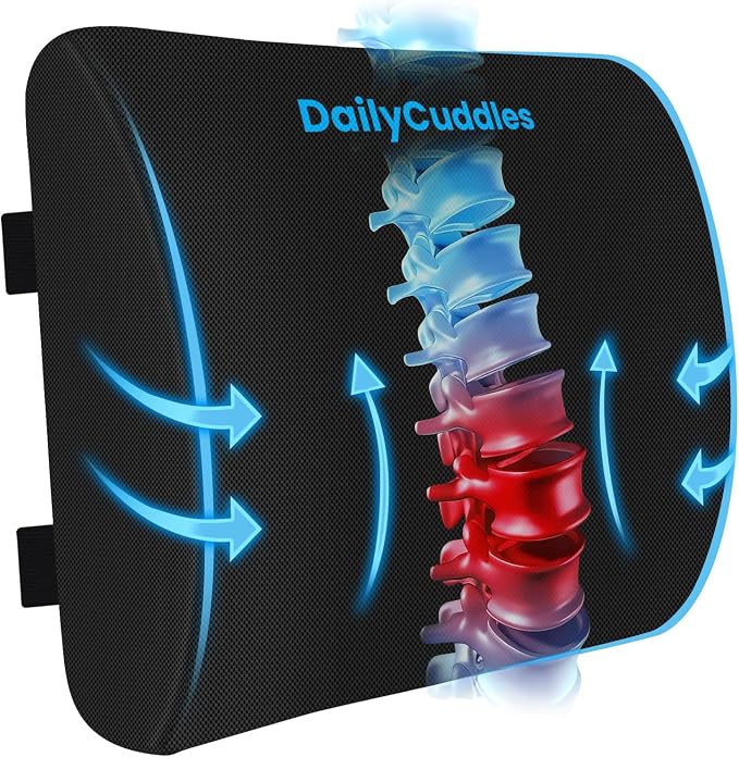 Lumbar Support Pillow for Office Chair Back Support by Unknown