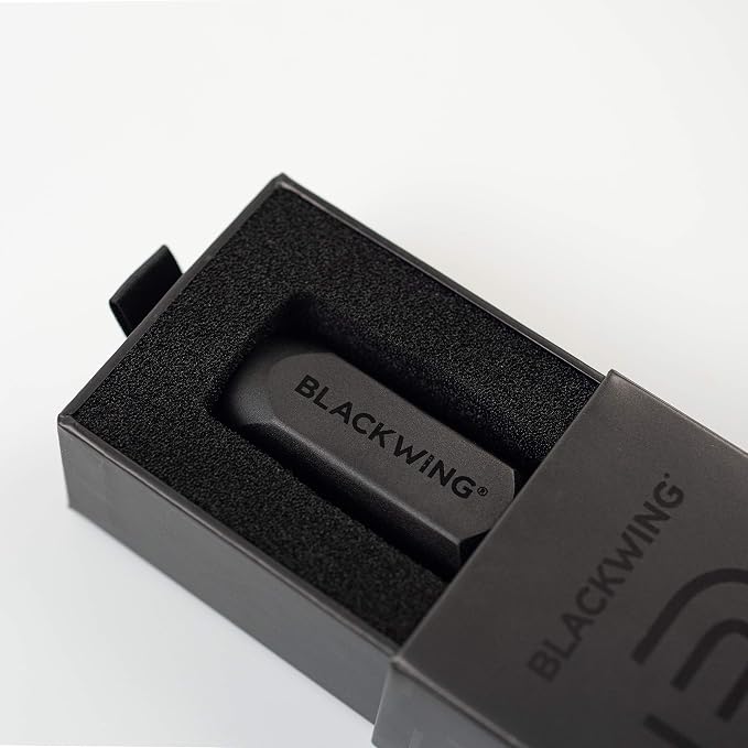 Blackwing One-Step Long Point Sharpener, German Steel Blade, Machined Aluminum - Image 6
