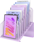 Inclined Desk File Organizer Metal Desk Magazine Folder Holder by Sinboun