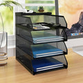 Natwind 4-Tier Paper Organizers, Desk Organizer, Stackable Paper Tray, Desk by Natwind