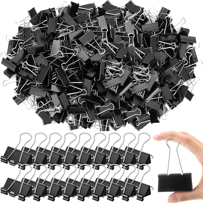Jetec 200 Pcs Extra Large Binder Clips Bulk 2 Inch Metal Jumbo Binder Clips by Jetec