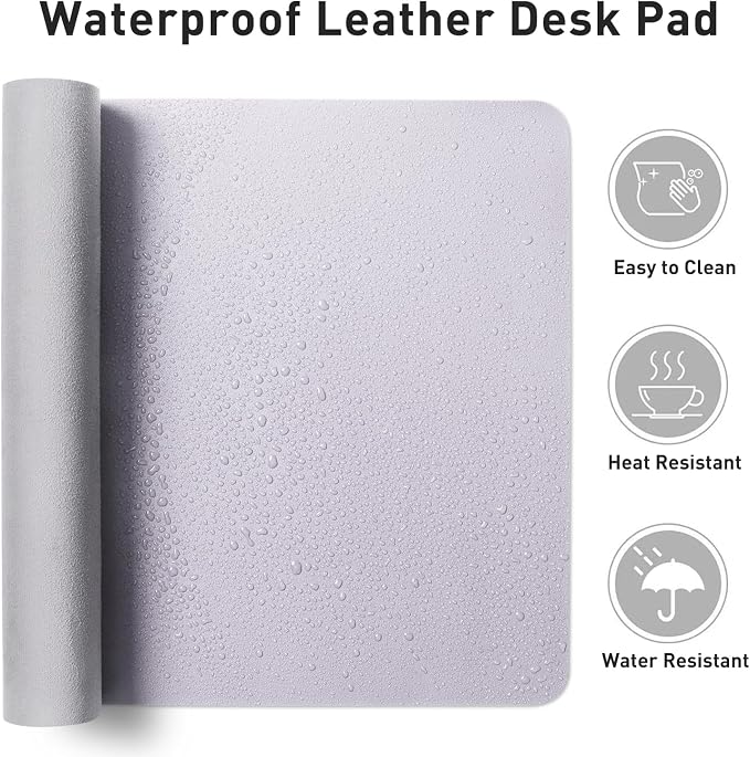 Aothia Faux Leather Desk Mat - Image 6