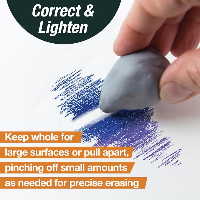 Faber-Castell Kneadable Eraser for Artists in Storage Case - Image 8
