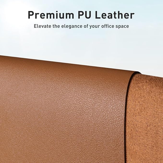 Aothia Faux Leather Desk Mat - Image 2