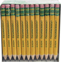Ticonderoga Golf Pencils, #2 HB Soft, Pre-Sharpened by Ticonderoga