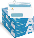 Aimoh #10 Custom Printed Single Left Window Self Seal Security Envelopes by Aimoh