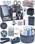 Black Desk Accessories and Organizers by Vamrak