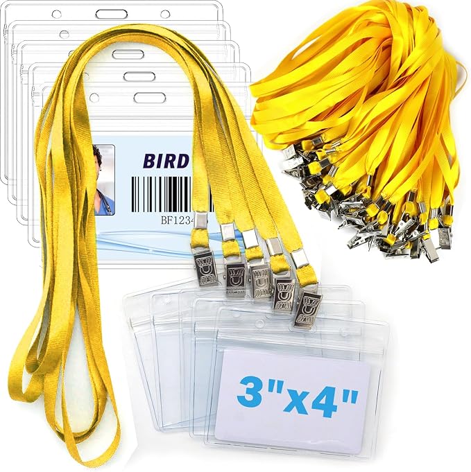 4x3 Name Tags Badge Holder by BirdFiy