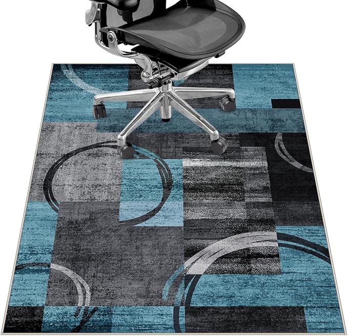 Office Chair Mat for Hardwood Floor&Tile Floor, Under Desk Rug for Rolling by LreedyMat