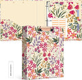 Ospelelf 3 Ring Binder, 1.5 Inch, Cute Floral Binder by OspelelfOfficeSupplies