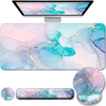 Desk Mat Set + Keyboard and Mouse Pad by VINEBURY