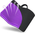 Gel Seat Cushion, for Long Sitting -Double Thick Gel Seat Cushion Breathable by Fzitiy