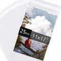 Falling in Art Acid Free 1.496mil Crystal Sealed Clear Bags by FallinginArt