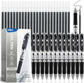 deli Gel Pens, 12 Pens with 24 Refills，Medium Point Pen 0.7mm, Smooth Writing by delioffice