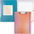 Glitter Clipboard Notebook by ORGANIZEEASYWORKSTEADY