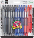 Zebra Pen Z-Grip Retractable Ballpoint Pen, 1.0mm Medium Point, School & Office by ZebraPen
