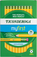 Ticonderoga My First Wood-Cased Pencils, 2 HB by Ticonderoga