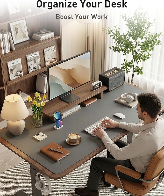 Aothia Faux Leather Desk Mat - Image 3