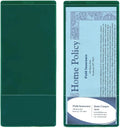 StoreSMART - Green Plastic Policy Holders - 25 Pack - INS30-G-25 by StoreSMART