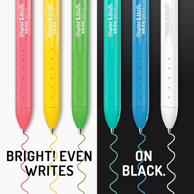Paper Mate InkJoy Gel Pens Ultimate Pack, Retractable, Featuring Classic - Image 4