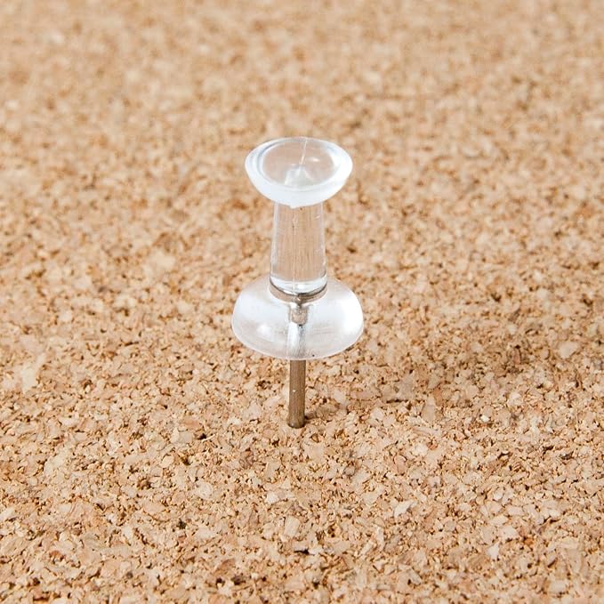 U Brands Push Pins, Steel Point - Image 3