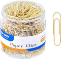 FUDAO FAMILY Medium Paper Clips, Paperclips, 1.3 Inch Paper Clip by FUDAOFAMILY
