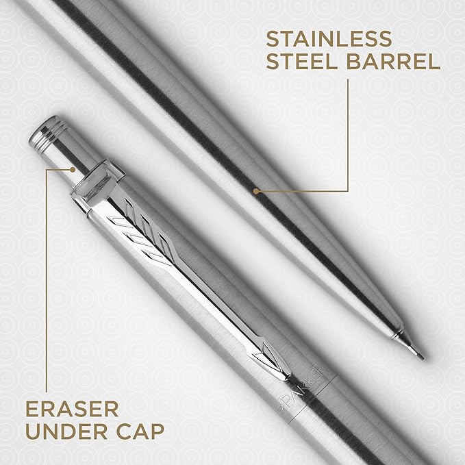 Parker Jotter Mechanical Pencil, Stainless Steel - Image 5