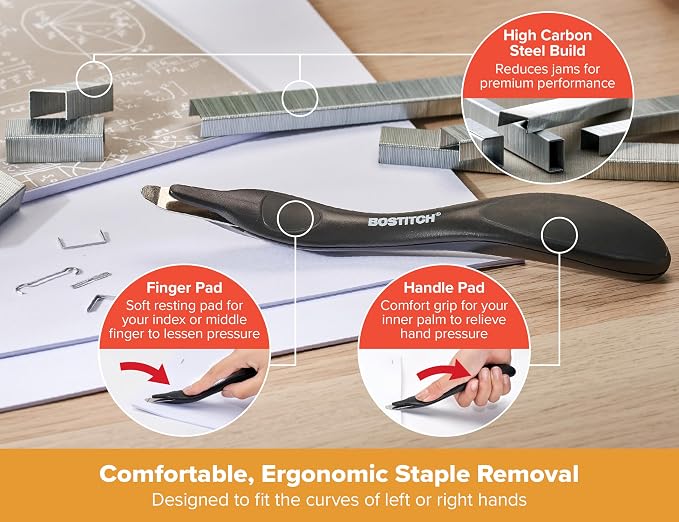 Bostitch Titan Heavy Duty Metal Stapler, 50 Sheet Capacity - Image 6