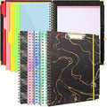 Clipboard Folio with Refillable Notepad, 5 Dividers with 10 Pockets Storage by SFLHHDM