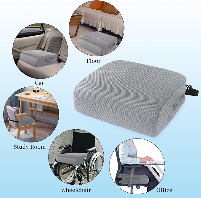 MABOZOO Extra Thick Chair Cushions, Office Chair Booster Seat Cushion to Raise - Image 7