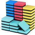 XKDOUS 35 Pack Dry Erase Eraser, Magnetic Whiteboard Eraser Bulk, Small White by XKDOUS