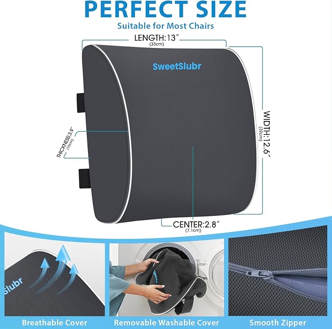 SweetSlubr Lumbar Support Pillow - Image 3
