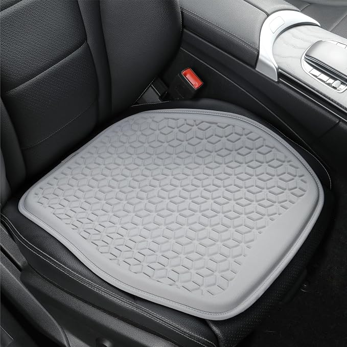 Thin Gel Seat Cushion for Car Seat, Office Chair, Wheelchair, Golf Cart by Binsheo