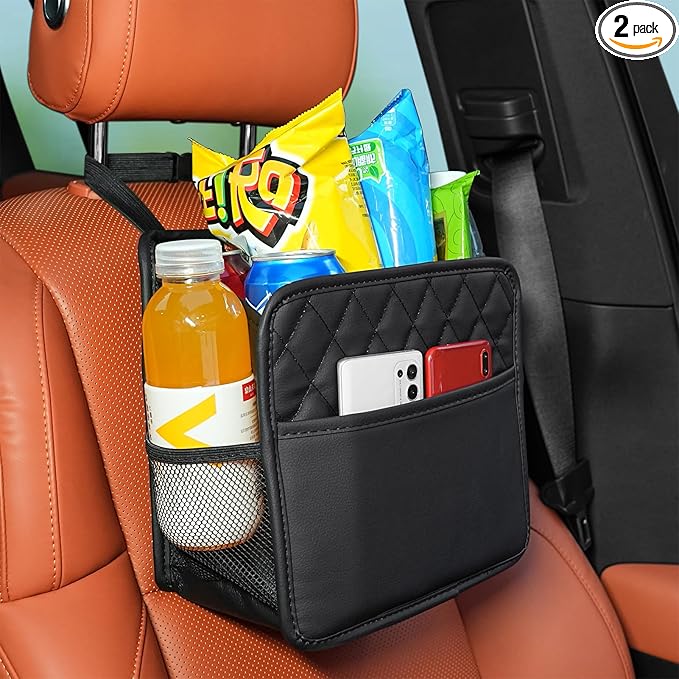 FrgKbTm 2Pack Car Seat Back Organizer, Waterproof Car Backseat Organizer by FrgKbTm