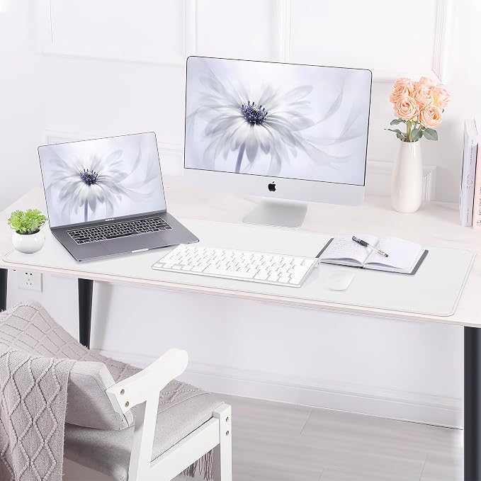 AFIING Leather Desk Pad Protector, Large Desk Mat - Image 8