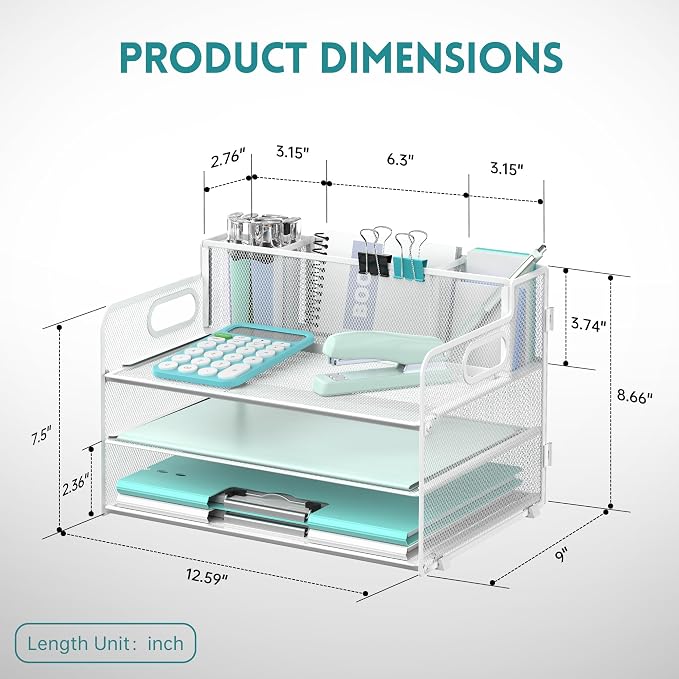 SUPEASY 3 Tier Desk Organizer - Image 6