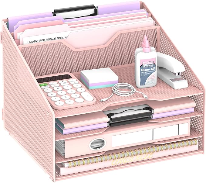 Desk File Organizer, Paper Organizer by Unknown