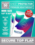 SAMSILL Secure TOP Sheet Protector Family by Samsill