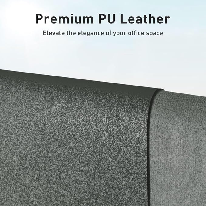 Aothia Leather Desk Pad Protector, Large Mouse Pad, Office Desk Mat, Non-Slip - Image 2