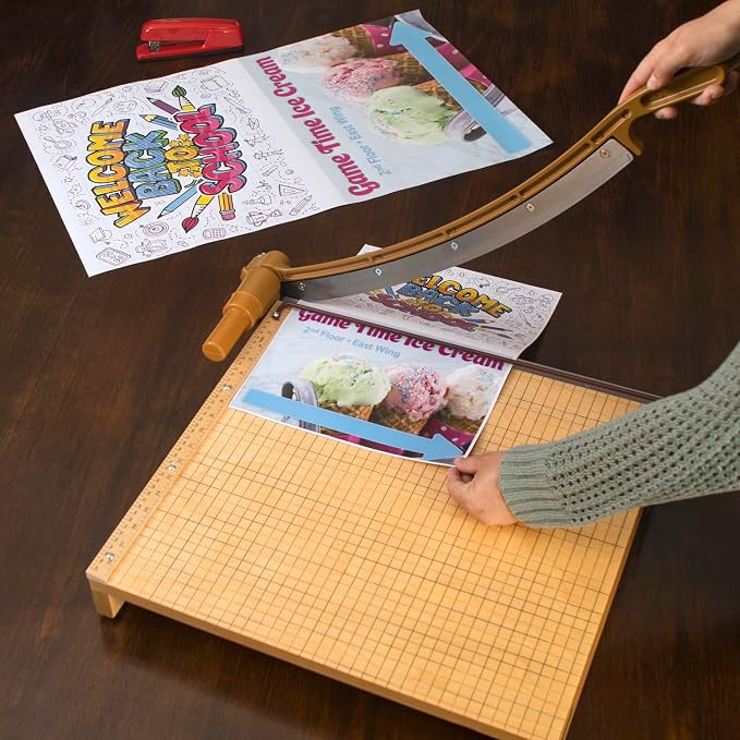 Swingline Paper Trimmer, Guillotine Paper Cutter, 15 Sheet Capacity, ClassicCut - Image 6