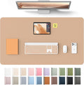 YSAGi Leather Desk Protector, Office Mat, Large Mouse Mat, Non-Slip PU Leather by YSAGi