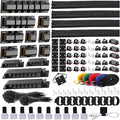 ELII 327 PCS Cable Management Kit 4 Cable Cable Sleeves, 65 Cable Clips by OfficeArtCraftsProducts