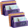 EASEPRES Desk Mail Organizer, Office Small Desktop Metal Mesh Envelope Letter by EASEPRES