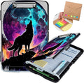 Clipboard with Storage, Heavy Duty Plastic Storage Clipboard with Low Profile by Unknown