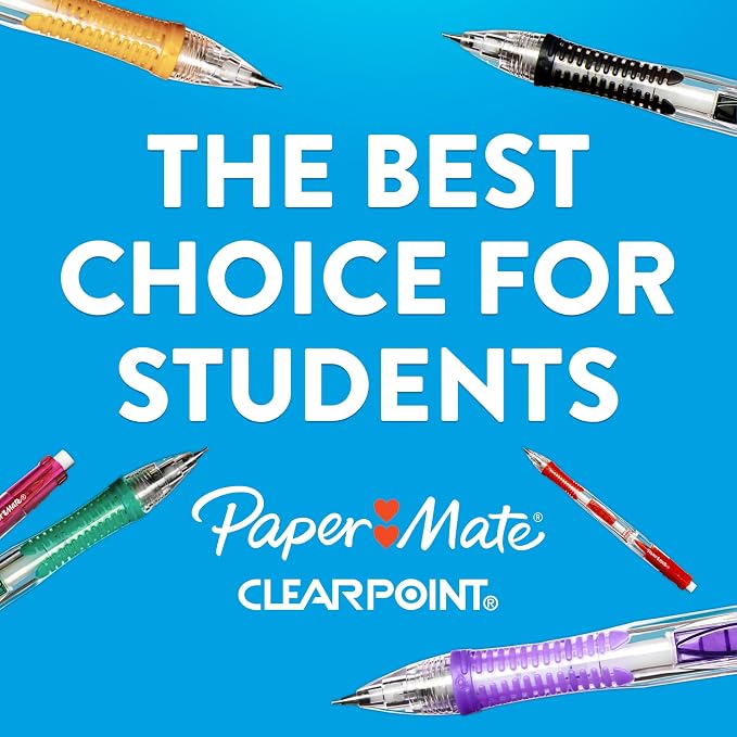 Paper Mate Clearpoint Mechanical Pencils, 0.7mm HB #2 Pencils, - Image 2